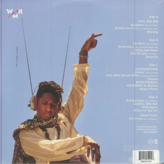 Back cover — Jon BATISTE — World Music Radio