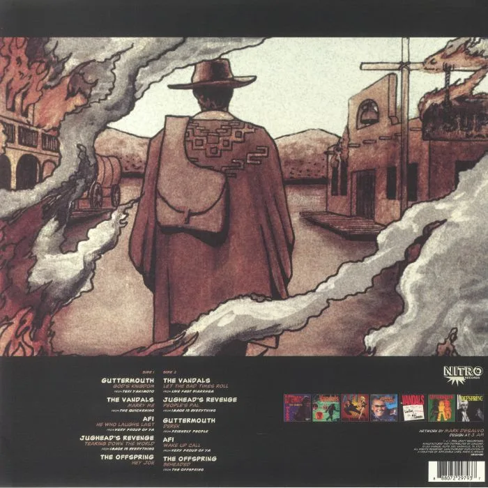 Back cover — VARIOUS — Go Ahead Punk Make My Day (Record Store Day RSD 2022)
