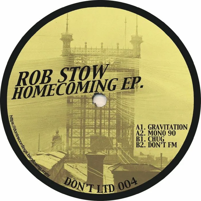 Лицевая сторона обложки — Rob STOW — Homecoming EP