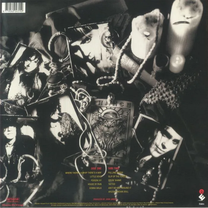 Back cover — FASTER PUSSYCAT — Wake Me When It's Over