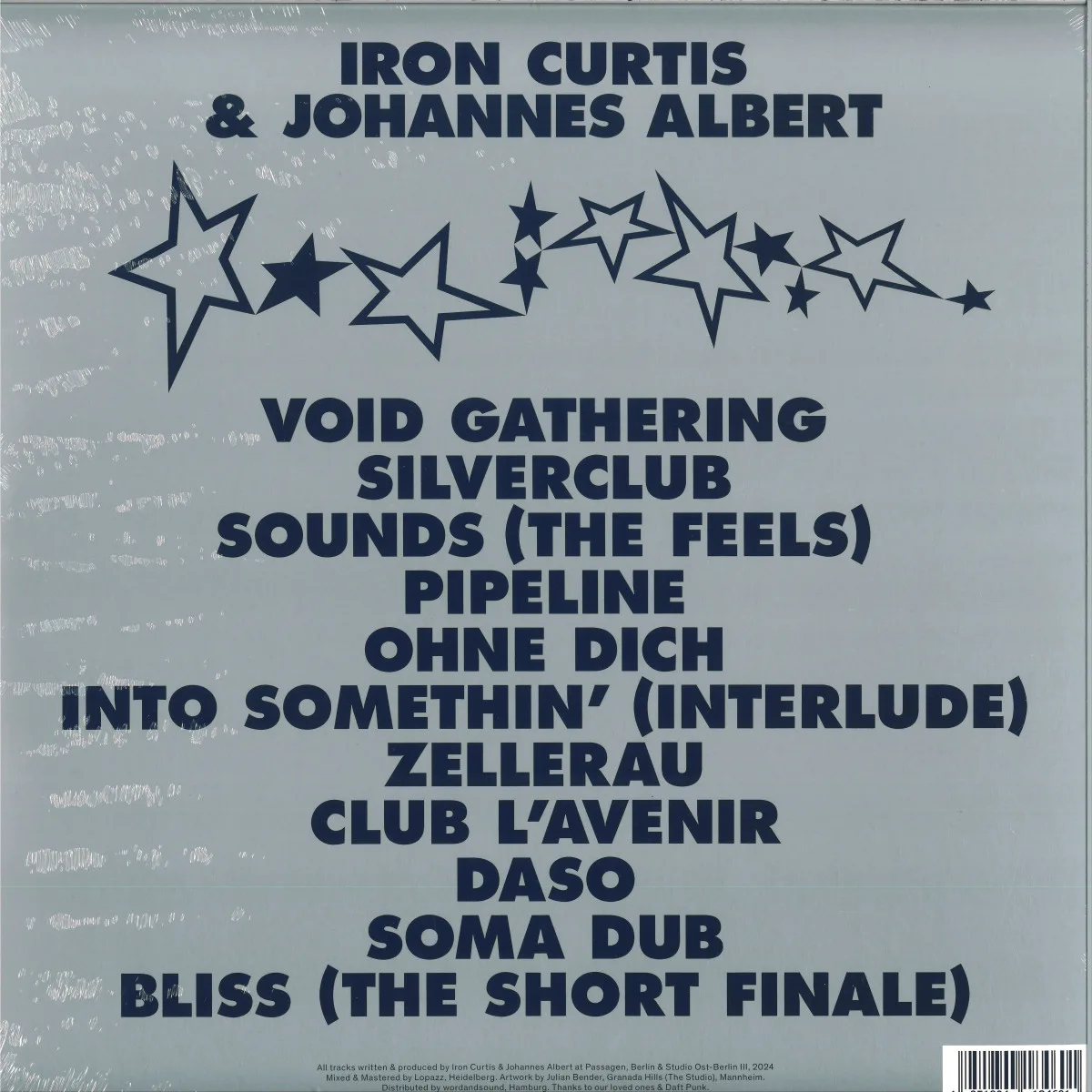 Back cover — Iron Curtis&Johannes Albert — Moon IV (LP)