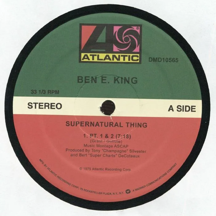 Front cover — Ben E KING — Supernatural Thing / Music Trance
