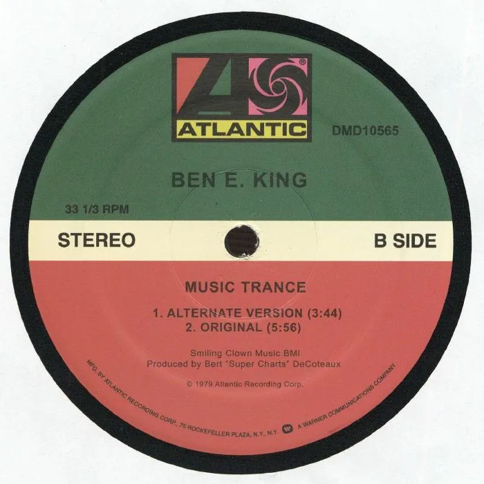 Back cover — Ben E KING — Supernatural Thing / Music Trance
