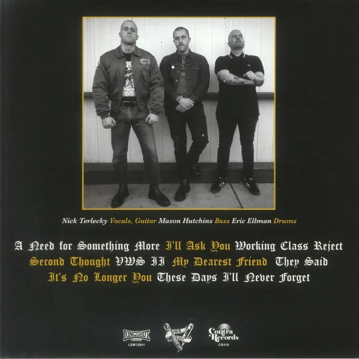 Back cover — VIOLENT WAY — A Need For Something More
