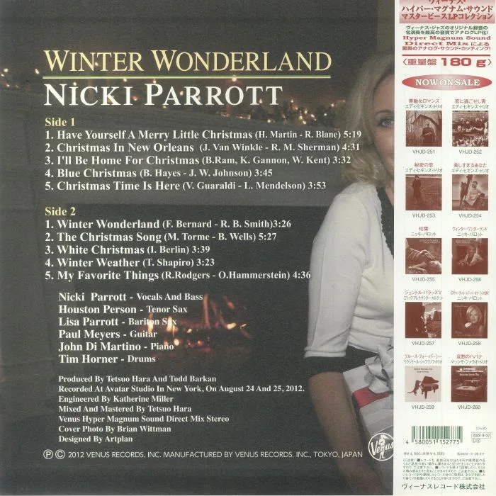 Back cover — Nicki PARROTT — Winter Wonderland