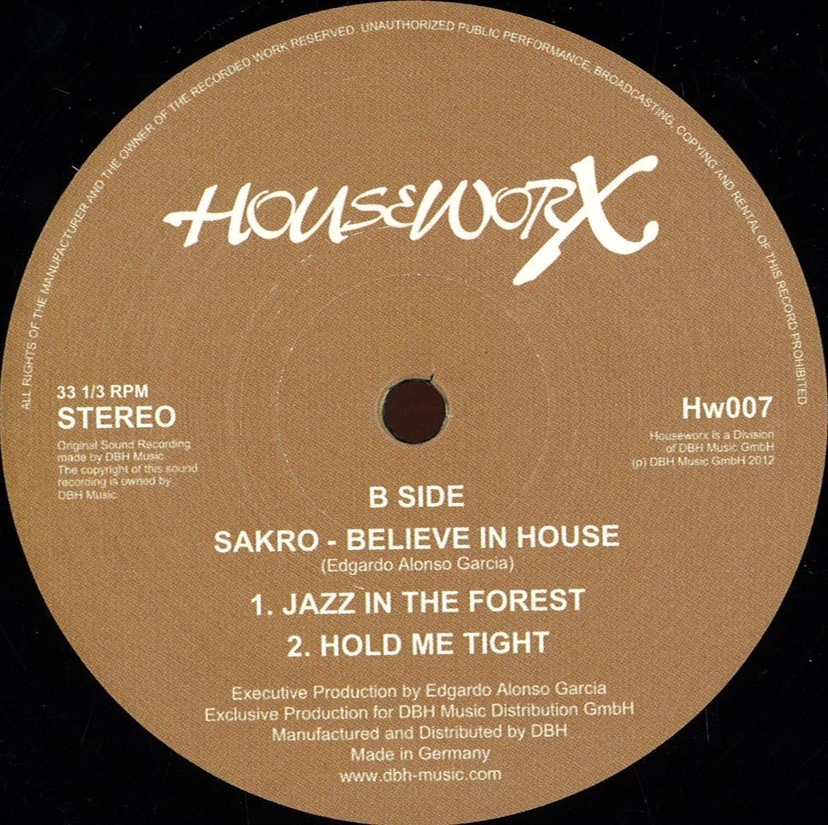 Sakro — Belive In House Ep