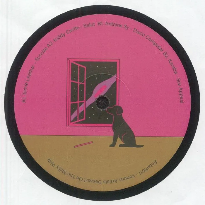 Back cover — Jamie LEATHER / KIDDY CASTLE / ANTOINE SY / KARABA — Dessert On The Milky Way