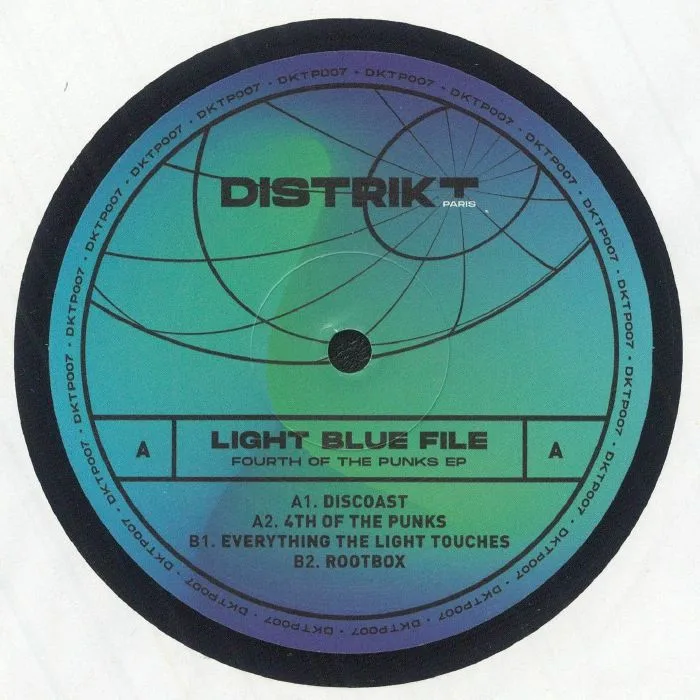 Лицевая сторона обложки — LIGHT BLUE FILE — Fourth Of The Punks EP