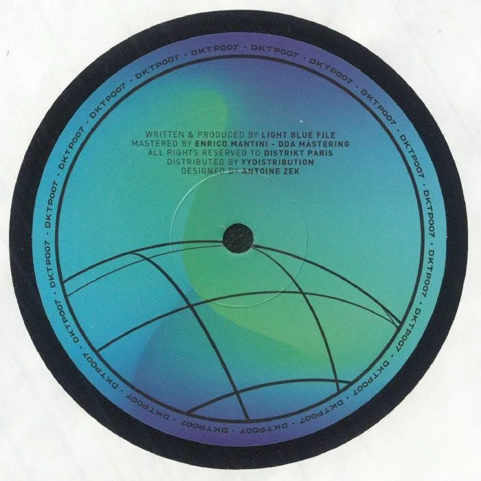 Обратная сторона обложки — LIGHT BLUE FILE — Fourth Of The Punks EP