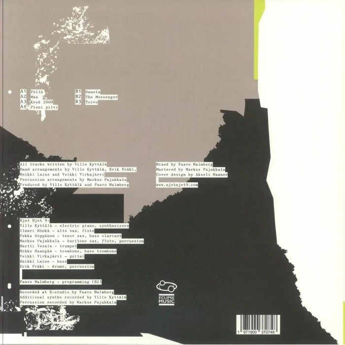 Back cover — NJET NJET 9 — Toivo