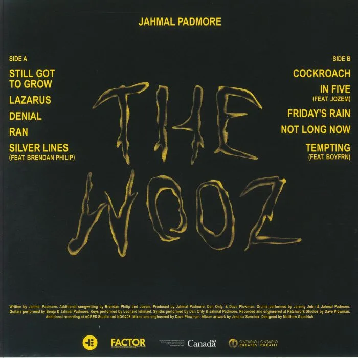 Обратная сторона обложки — Jahmal PADMORE — The Wooz