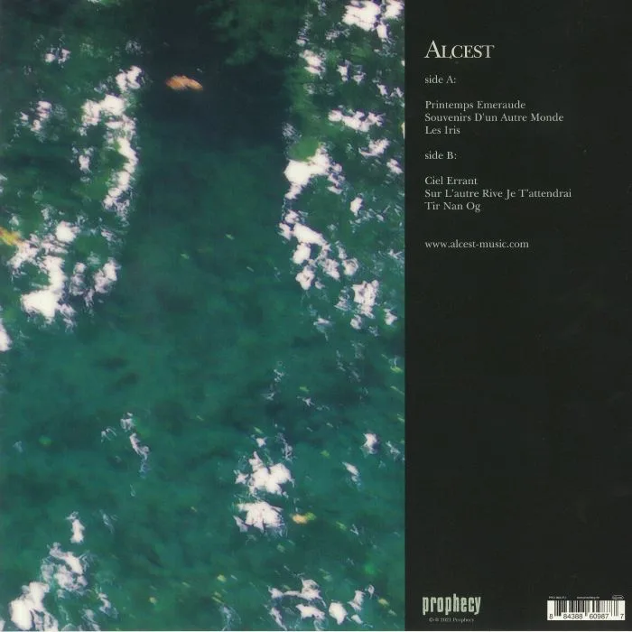 Back cover — ALCEST — Souvenirs D'un Autre Monde (reissue)