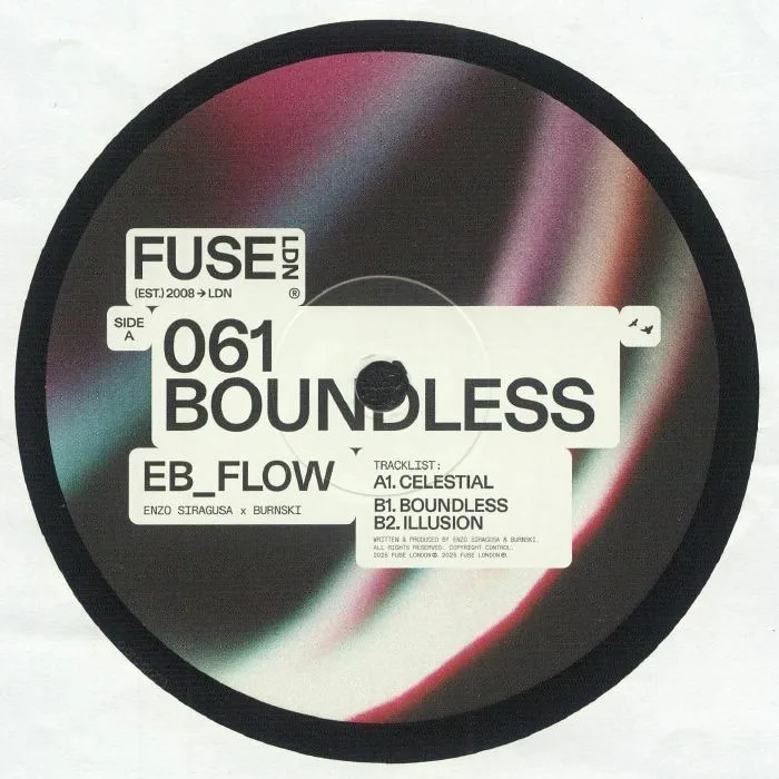 Лицевая сторона обложки — EB FLOW — Boundless