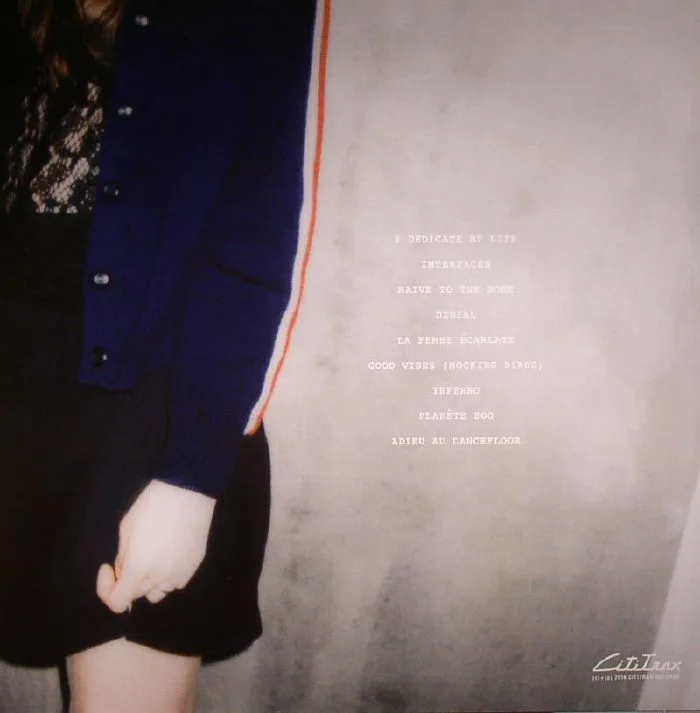 Back cover — Marie DAVIDSON — Adieux Au Dancefloor