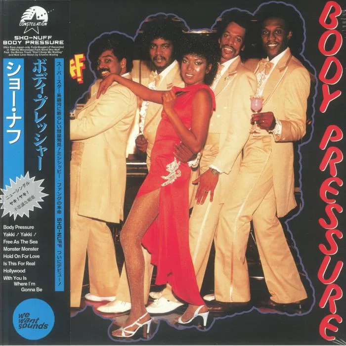 Лицевая сторона обложки — SHO NUFF — Body Pressure (remastered)