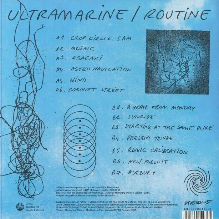 Back cover — ULTRAMARINE — Routine