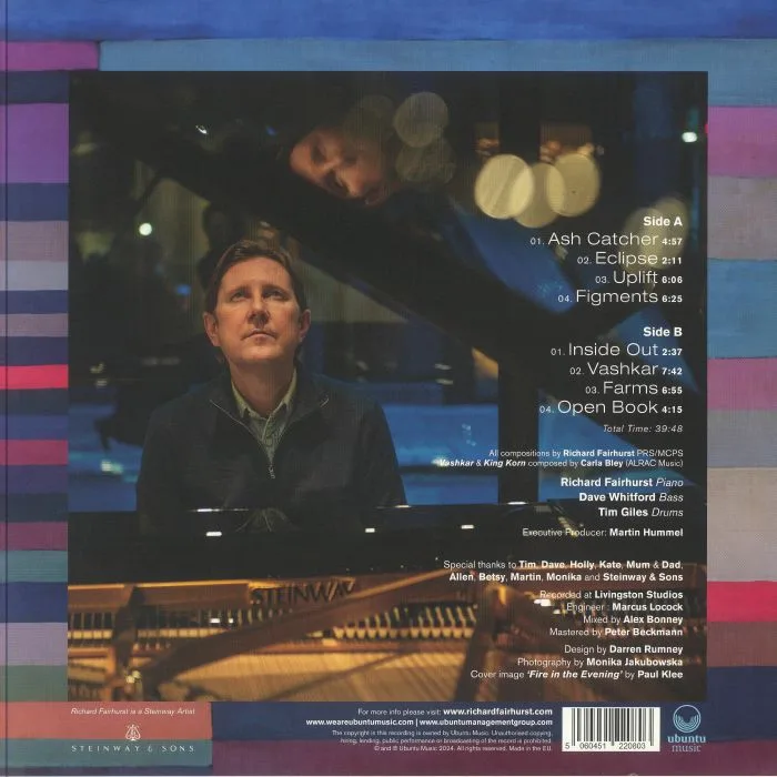 Back cover — Richard FAIRHURST — Inside Out