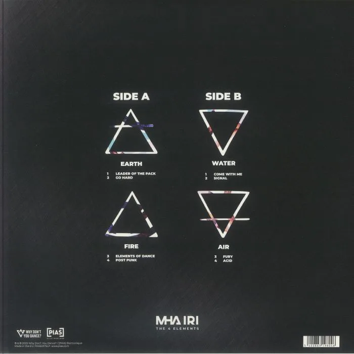 Back cover — MHA IRI — The 4 Elements