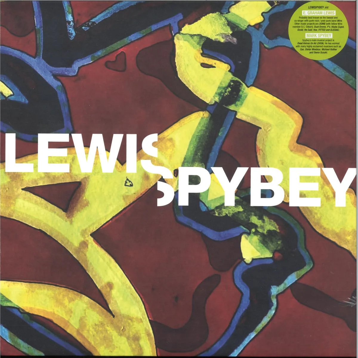 Front cover — Lewis Spybey — LEWISPYBEY LP