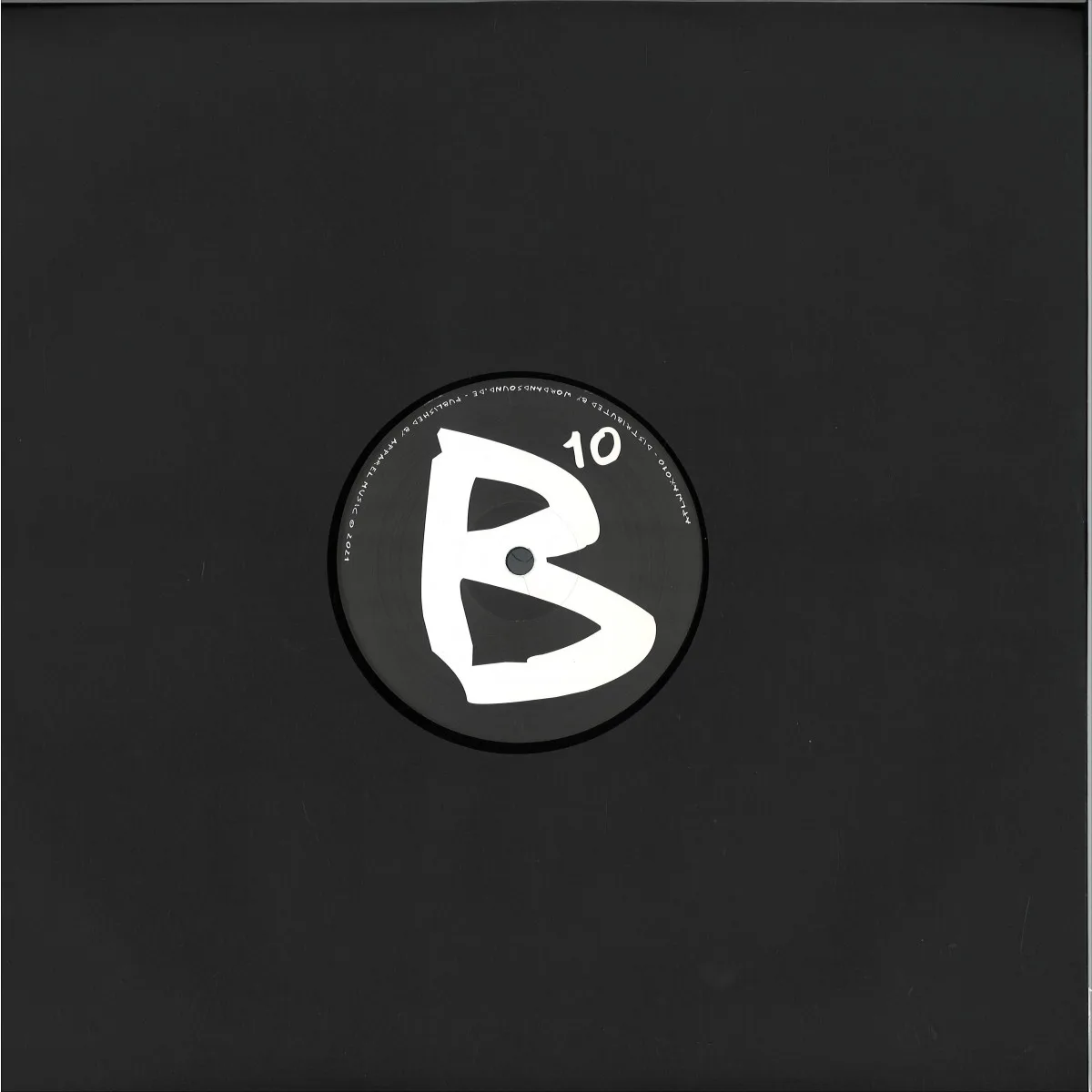 Back cover — Apparel Wax — 010 + Apparel Wax Plectrum, first 200 Copies