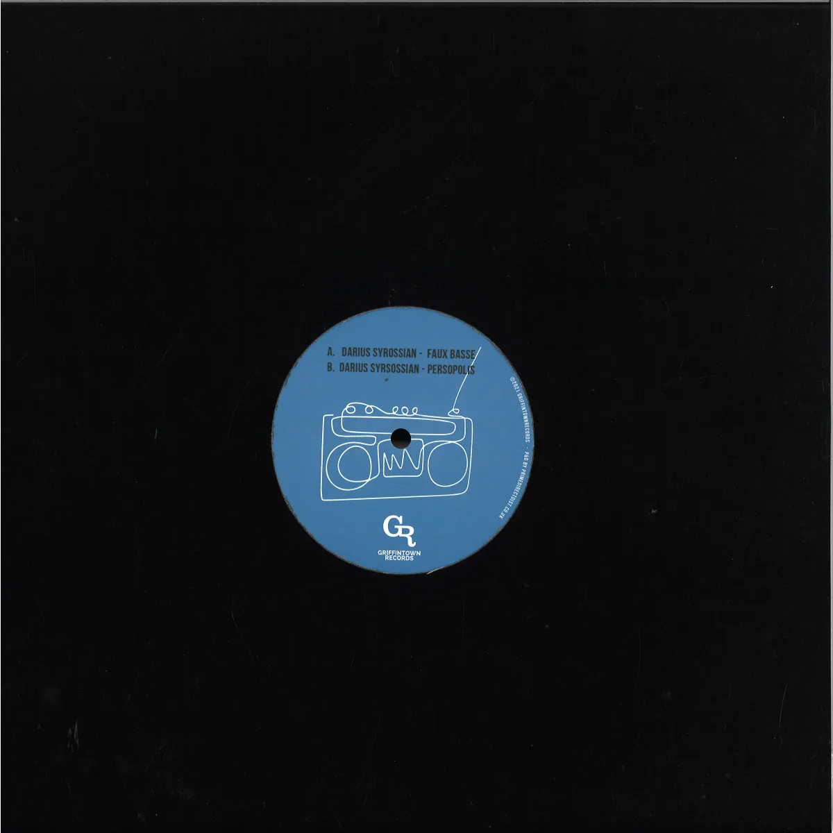 Back cover — Darius Syrossian — Faux Basse