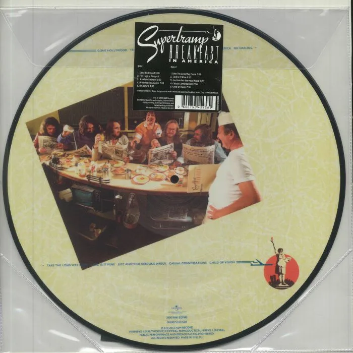 Back cover — SUPERTRAMP — Breakfast In America