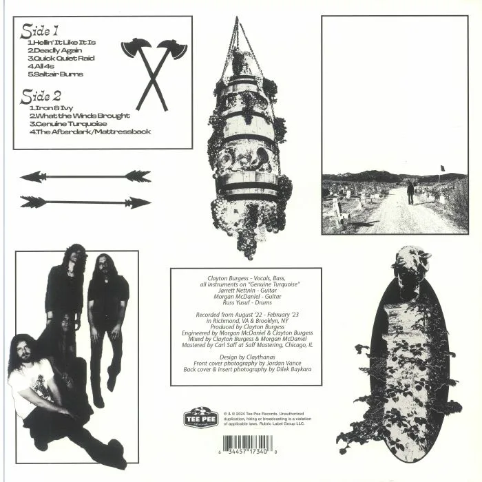 Back cover — SATAN'S SATYRS — After Dark