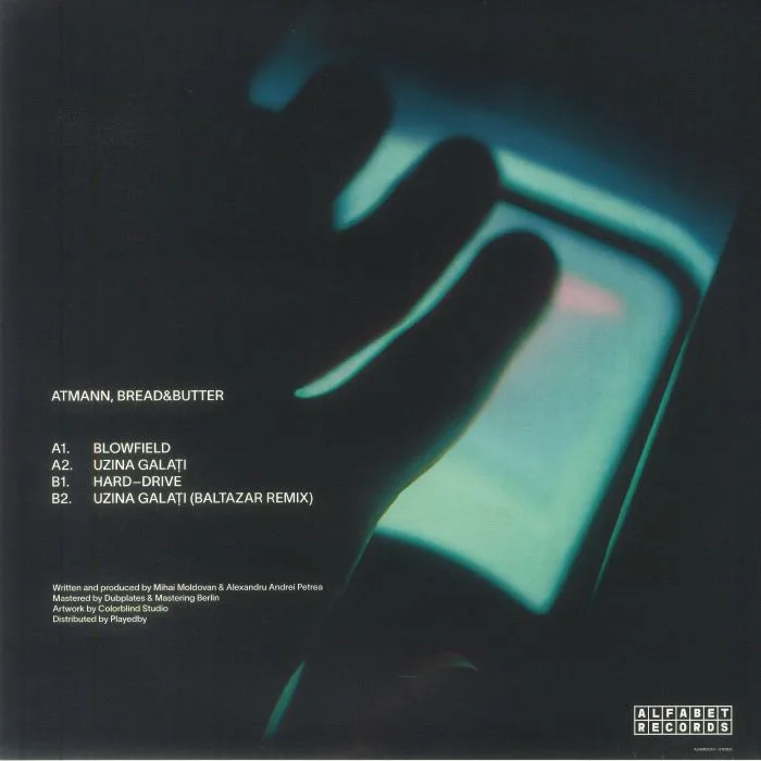 Back cover — ATMANN / BREAD & BUTTER — Hard Drive