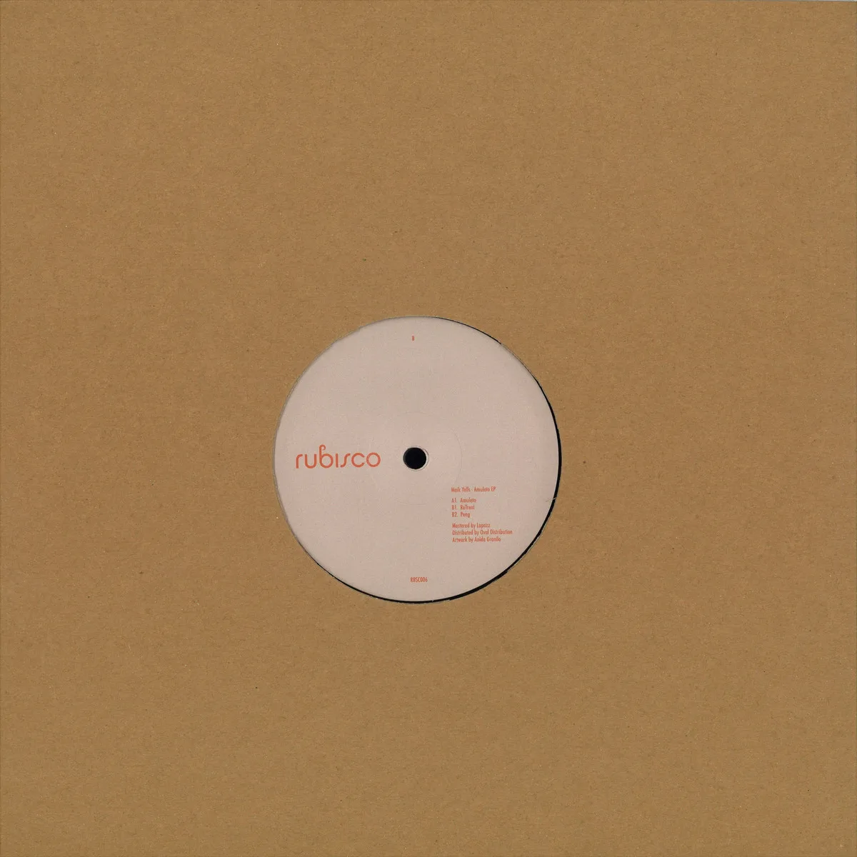 Back cover — Maik Yells — Amuleto EP