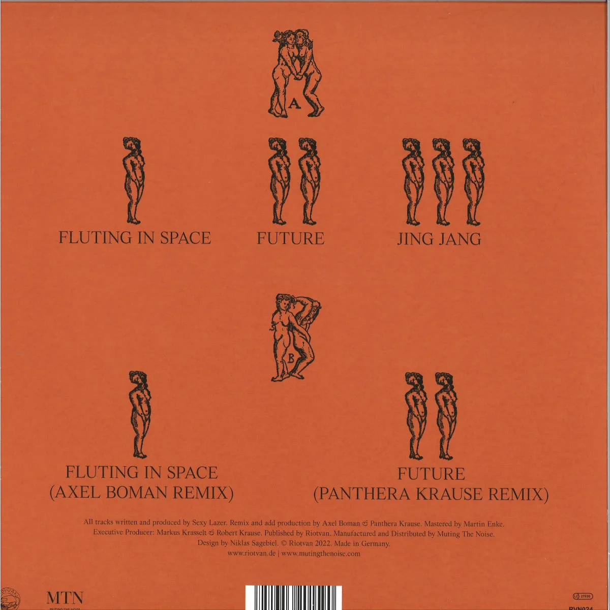Back cover — Sexy Lazer — Mr. Lava Lava