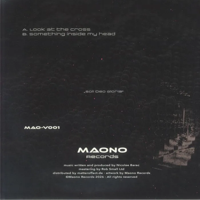 Back cover — BARAC — Look At The Cross