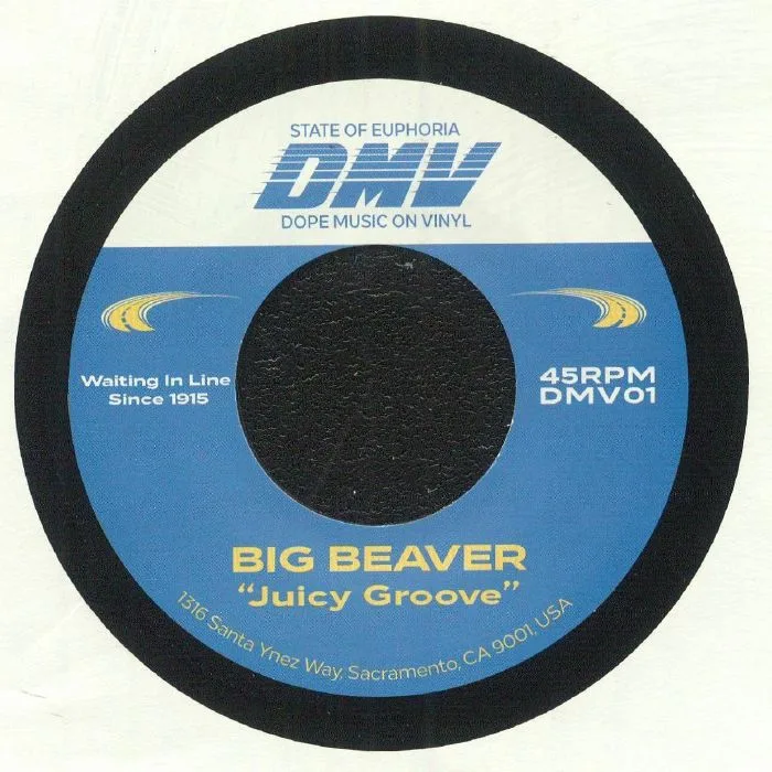 Лицевая сторона обложки — BIG BEAVER / BIG LETTERS — Juicy Groove