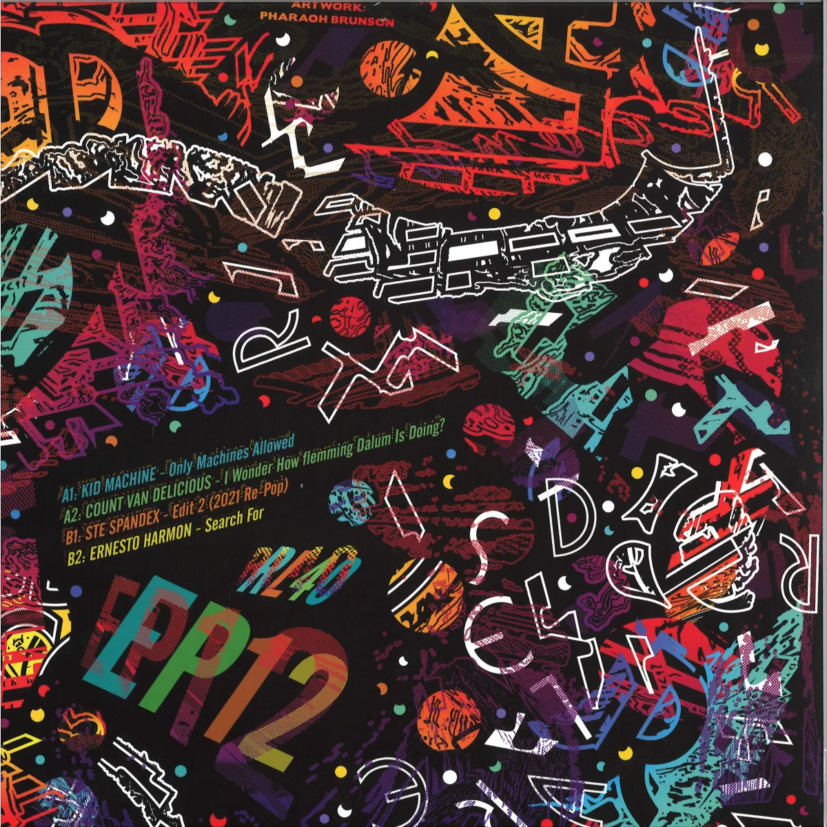 Back cover — Red Laser Records — EP 12