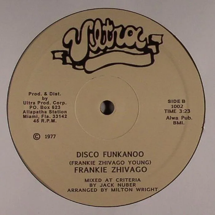 Back cover — FRANKIE ZHIVAGO — Disco Funkanoo