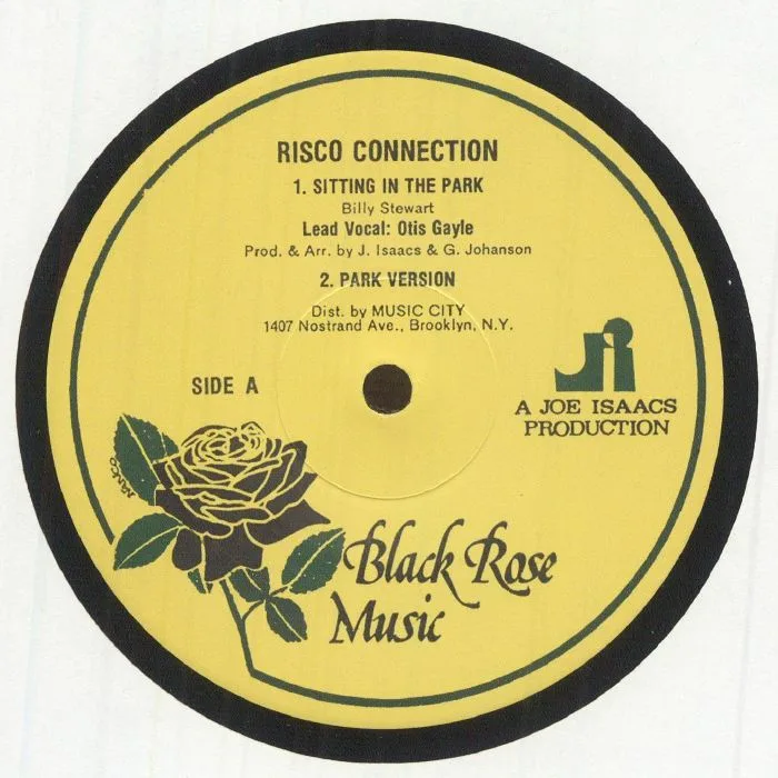 Лицевая сторона обложки — RISCO CONNECTION — Sitting In The Park (reissue)