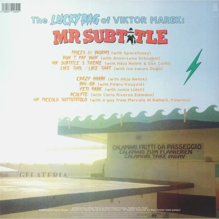 Back cover — VIKTOR MAREK — The Lucky Bag Of Viktor Marek: Mr Subtitle