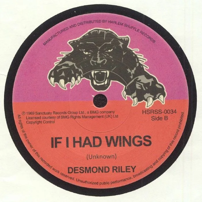 Back cover — Desmond RILEY — Skinheads A Message To You