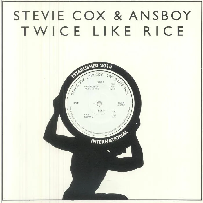 Лицевая сторона обложки — Stevie COX / ANSBOY — Twice Like Rice