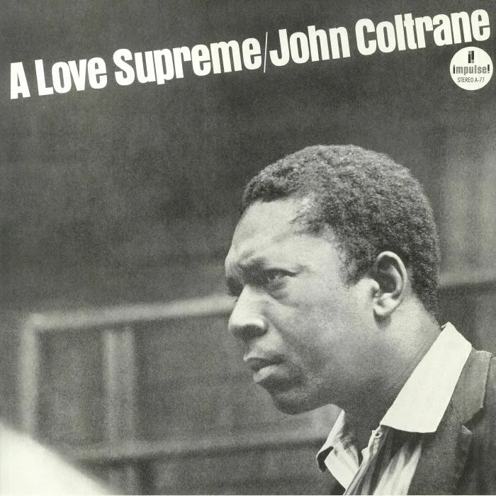Лицевая сторона обложки — John COLTRANE — A Love Supreme (reissue) (B-STOCK)