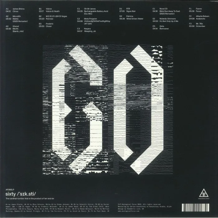 Back cover — VARIOUS — Sixty