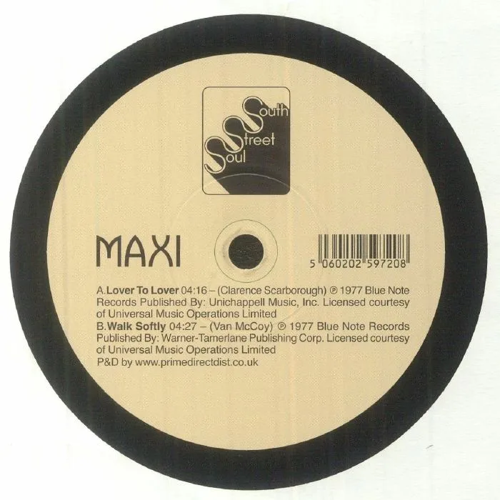 Back cover — MAXI — Lover To Lover