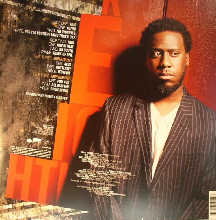 Обратная сторона обложки — Robert GLASPER — Double Booked (Blue Note 75th Anniversary Edition) (remastered)