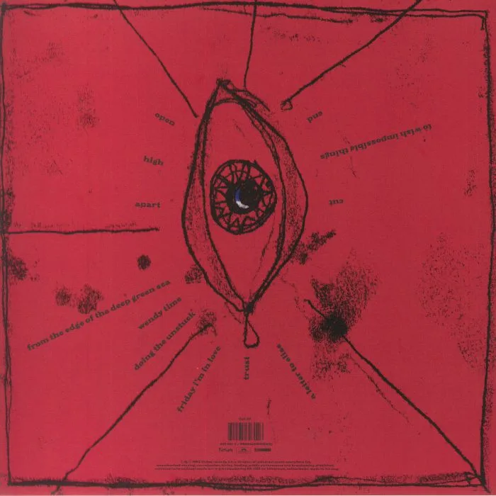 Обратная сторона обложки — The CURE — Wish (30th Anniversary Edition)