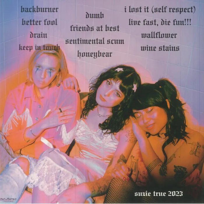Back cover — SUZIE TRUE — Sentimental Scum
