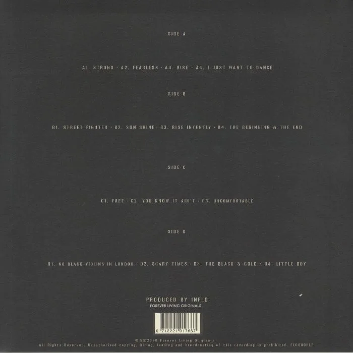 Back cover — SAULT — Untitled (Rise)