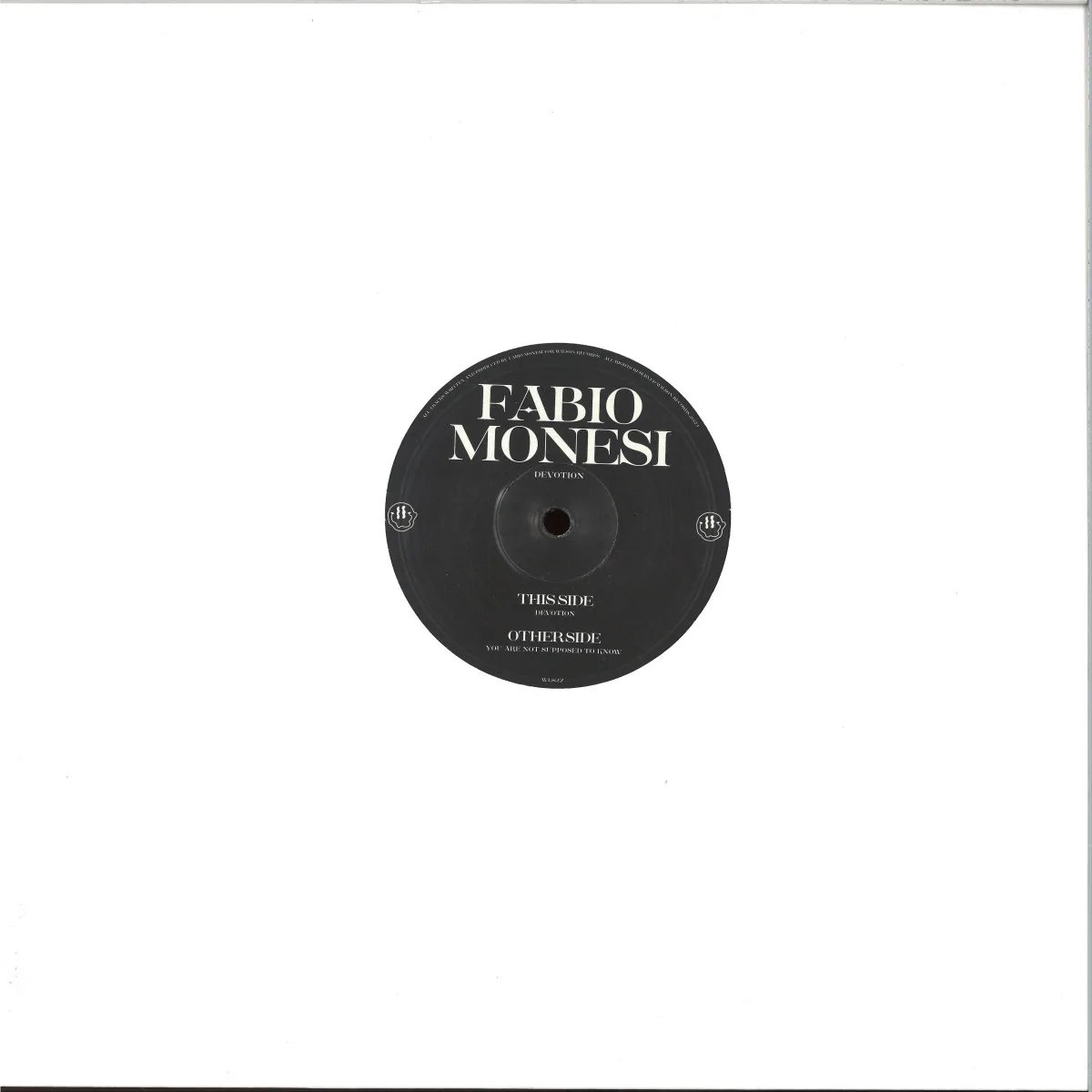Back cover — Fabio Monesi — Devotion