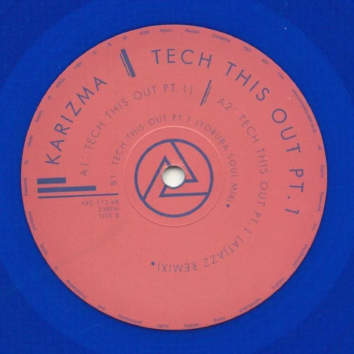 Back cover — KARIZMA — Tech This Out Part 1