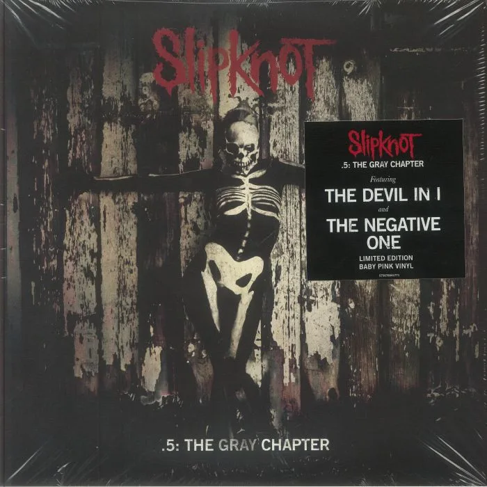 Front cover — SLIPKNOT — 5: The Gray Chapter (reissue)