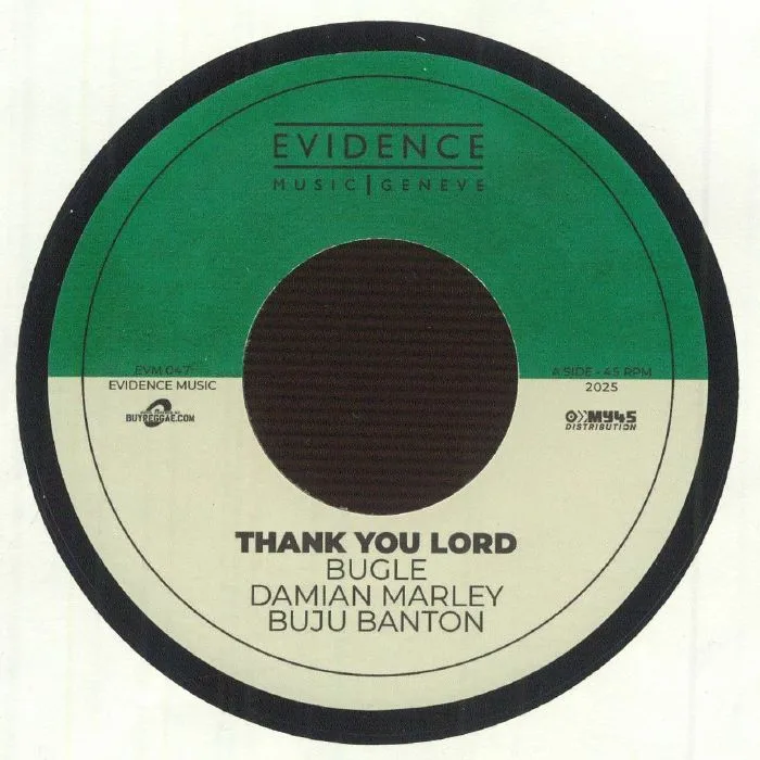BUGLE / DAMIAN MARLEY / BUJU BANTON / 808 DELAVEGA — Thank You Lord