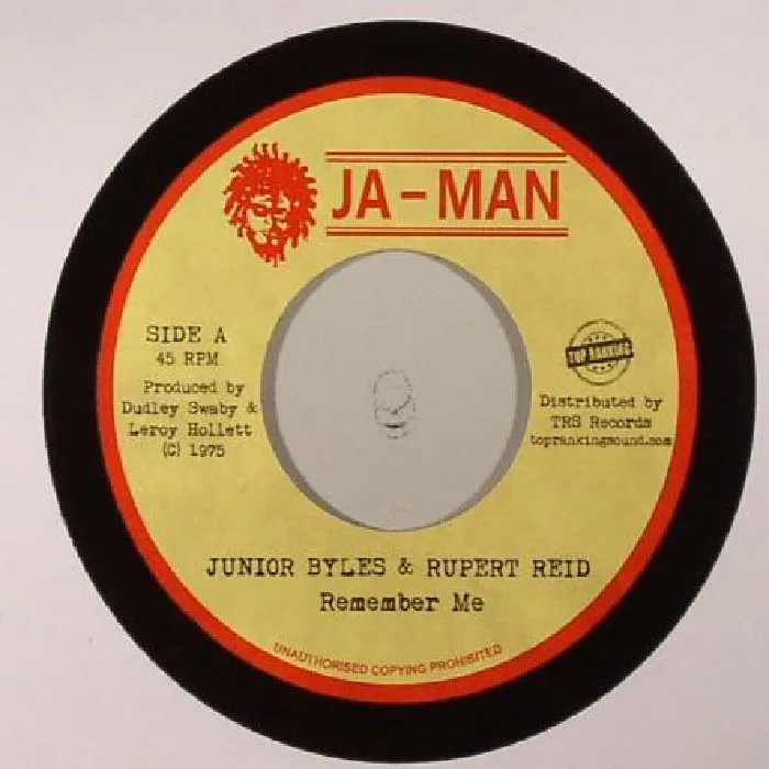 Junior BYLES / RUPERT REID — Remember Me